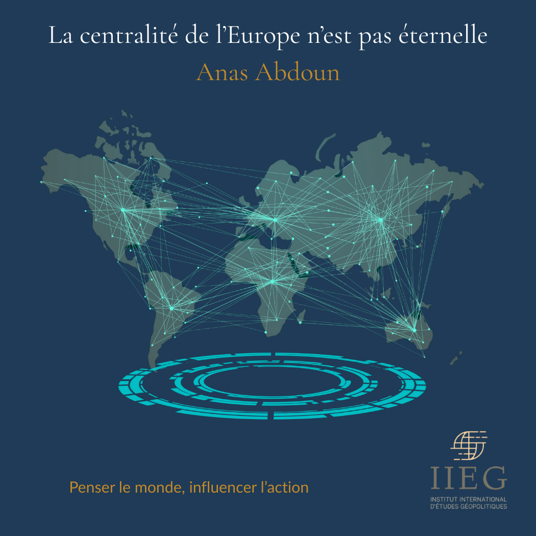 Les nouveaux corridors commerciaux mondiaux redessinent la centralité européenne entre Méditerranée, Asie et Afrique.